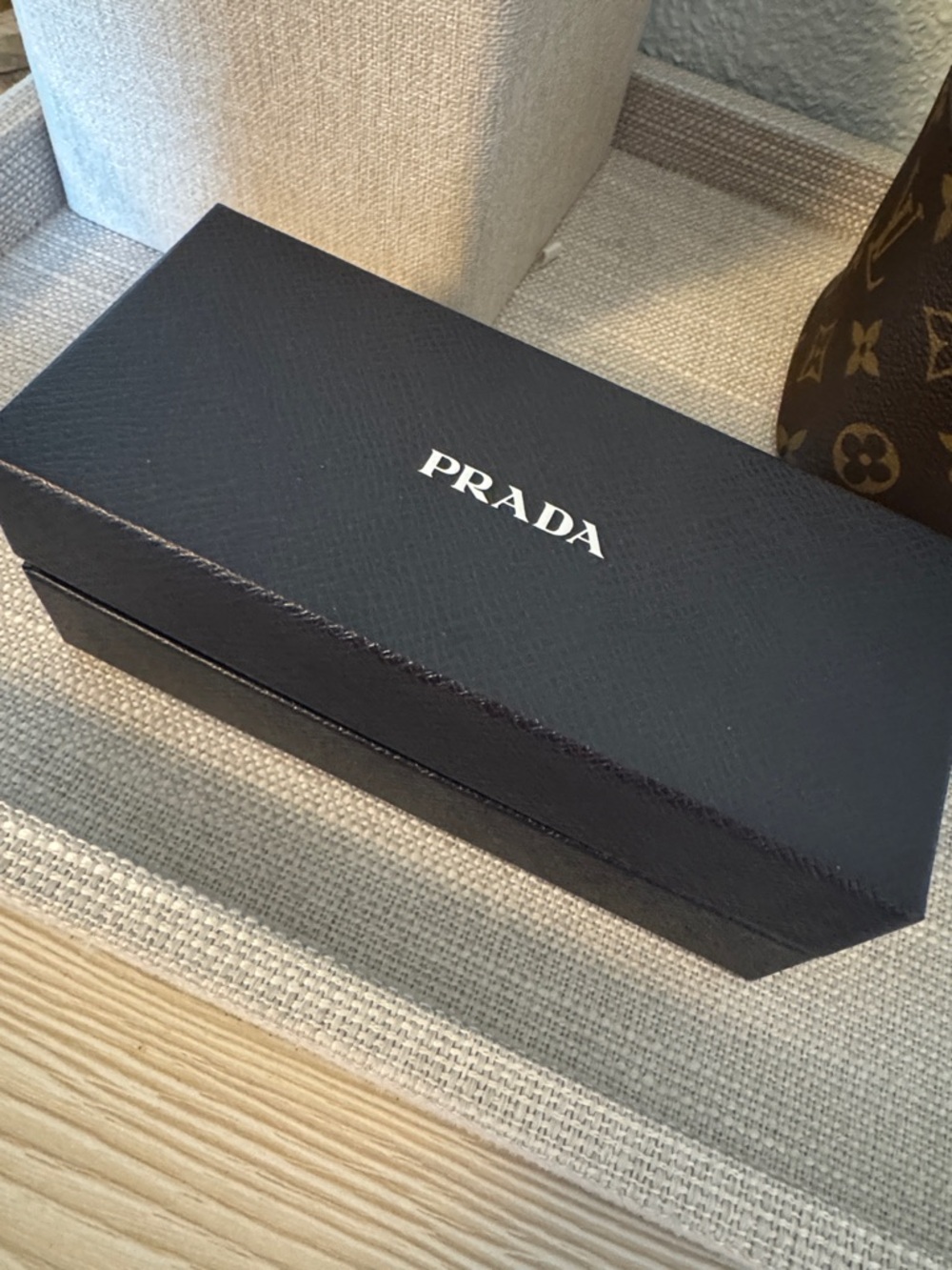 Prada Black Sunglasses w/ case and box